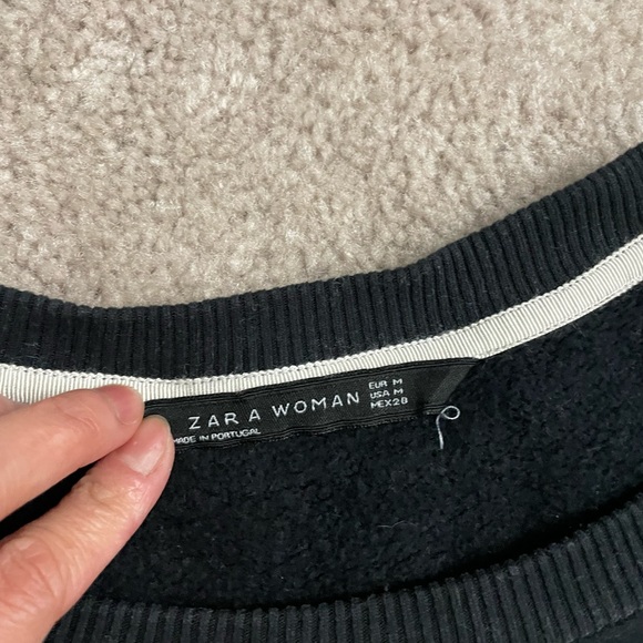 Vintage Zara fleece sweater size US M - Picture 5 of 5